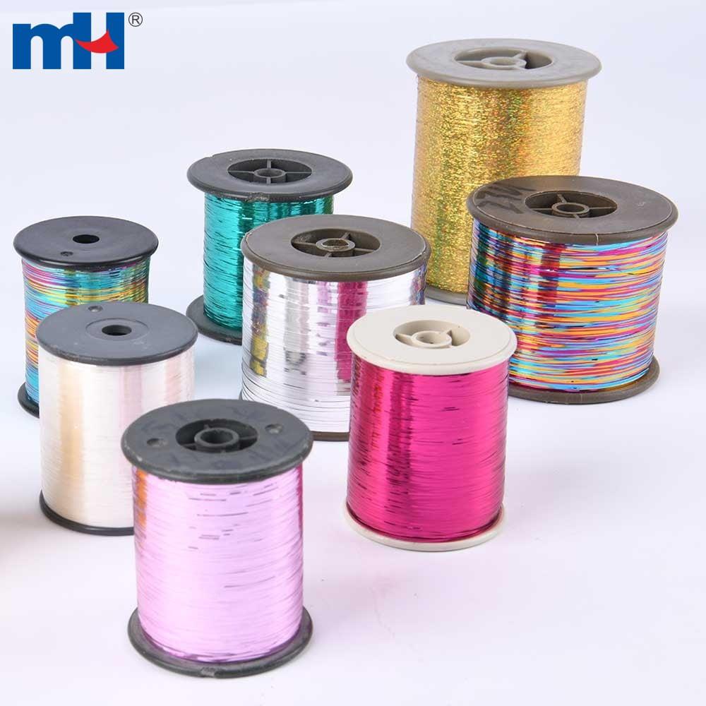 M type flat metal thread