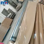 Przezroczysta rolka folii PVC