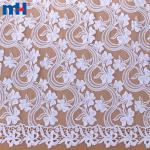 Dentelle en maille brodée 3D