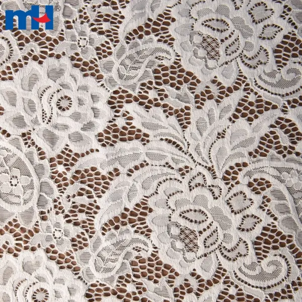 Tela de encaje tricot