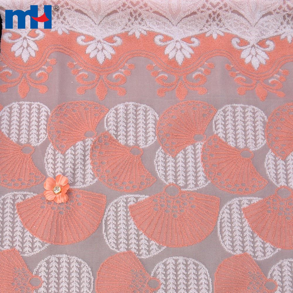 Tela de encaje tricot