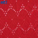 Tissu en dentelle florale en nylon