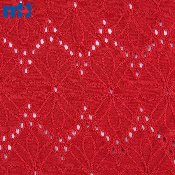 Tissu en dentelle florale en nylon