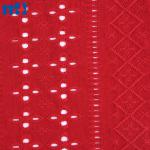 Tissu en dentelle florale en nylon