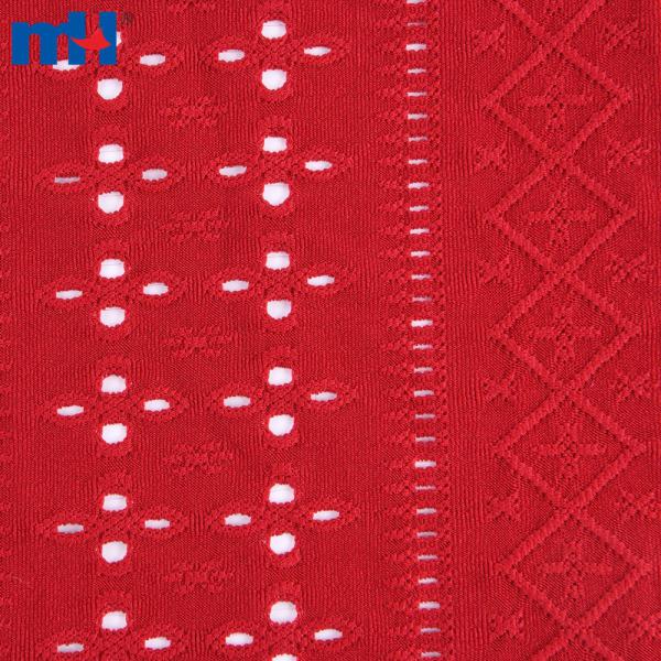 Tissu en dentelle florale en nylon