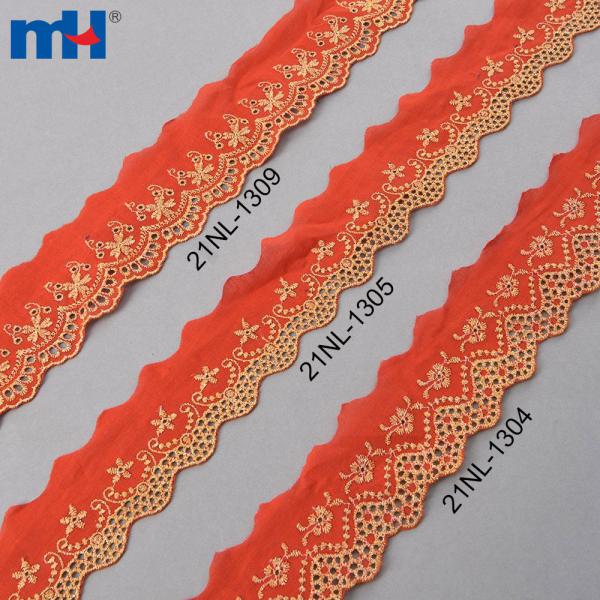 High quality cotton lace trim