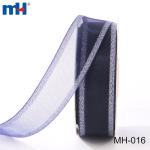 Nastro in tessuto metallico lucido