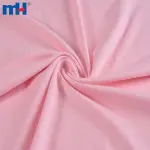 نسيج بوليستر من حرير الحليب المحبوك
