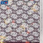 Non-stretch printed lace fabric