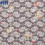 Non-stretch printed lace fabric