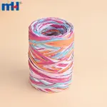 Corde en papier raphia multicolore pour emballage cadeau