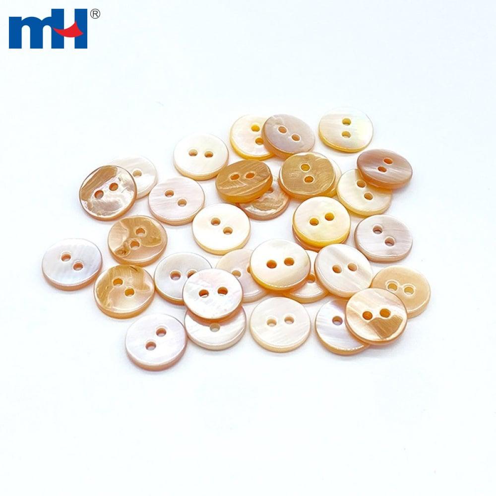 River shell buttons