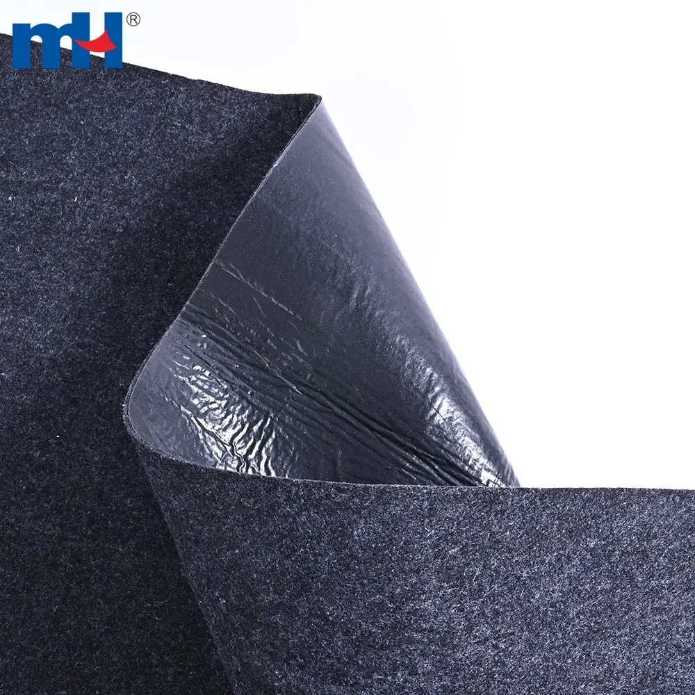Non-woven polyethylene composite floor mat, 100% polyester, needle punched, 550gsm