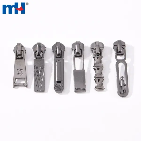 Nylon/Metal/Plastic Zipper Slider, Zipper Head Slider, Replacement Zipper Slider