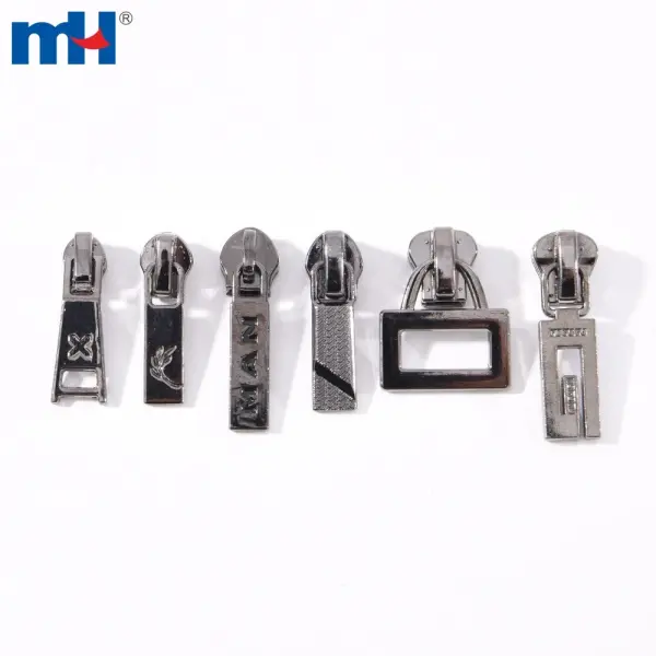 Nylon/Metal/Plastic Zipper Slider, Zipper Head Slider, Replacement Zipper Slider