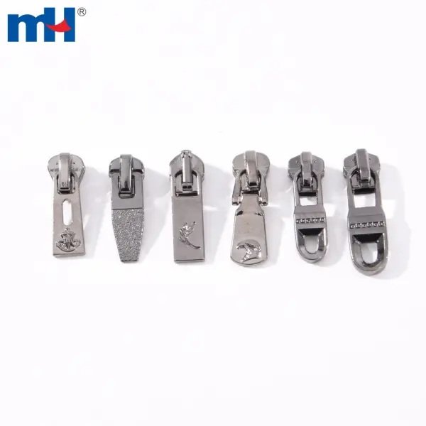 Nylon/Metal/Plastic Zipper Slider, Zipper Head Slider, Replacement Zipper Slider