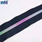 سحاب نايلون رقم 5، أسنان قوس قزح