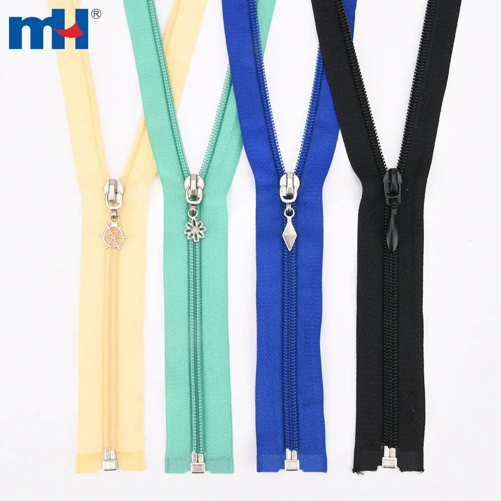 Nylon Zipper #5, Decorative Zippers O/E, A/L