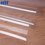 Película de PVC transparente para bolsa de cosméticos y bolígrafo.