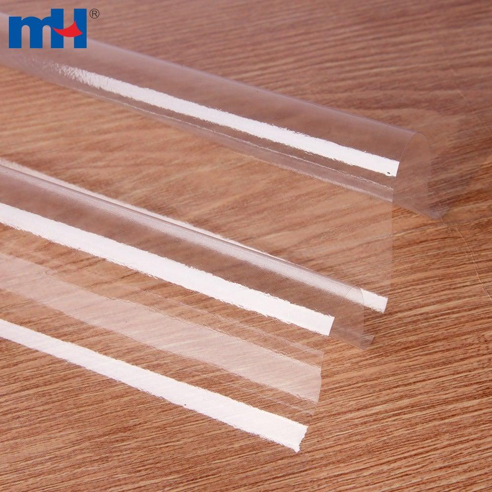 Película de PVC transparente para paquete de ropa de cama y bolsa de cosméticos.