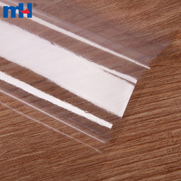 Película de PVC transparente para paquete de ropa de cama y bolsa de cosméticos.
