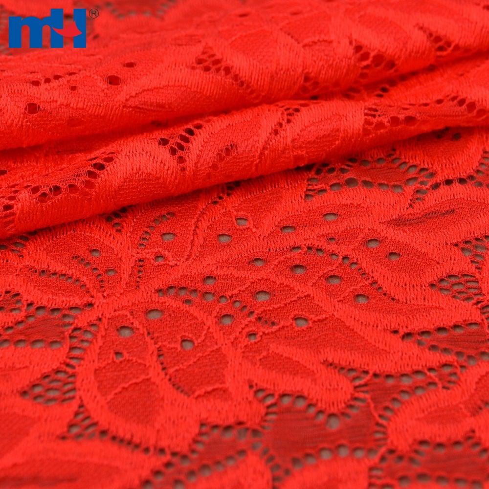 Spandex lace fabric