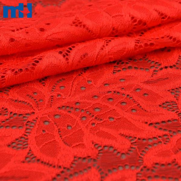 Spandex lace fabric
