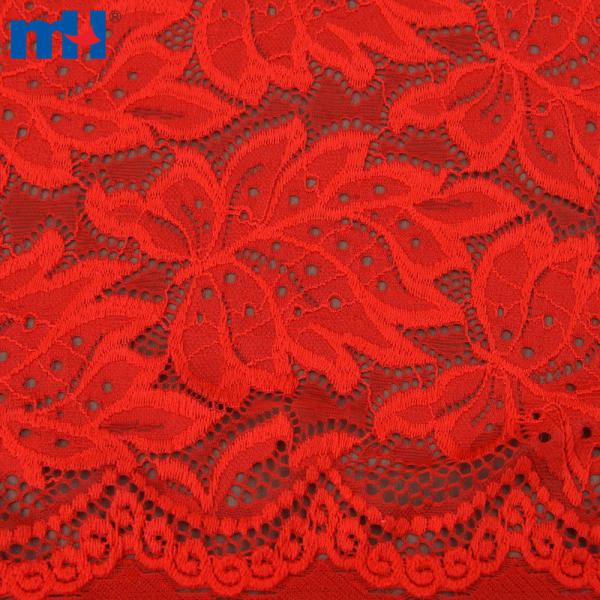 Spandex lace fabric