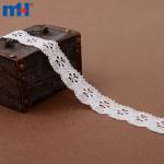 Encaje de tricot de nailon de moda.