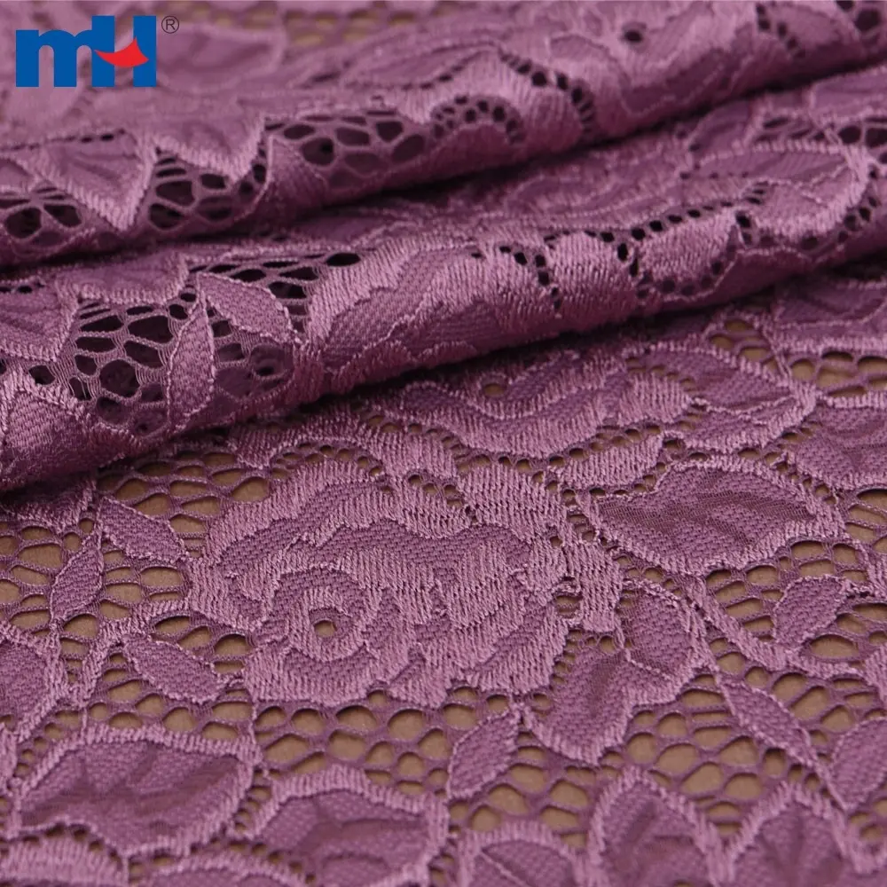 Tissu dentelle extensible