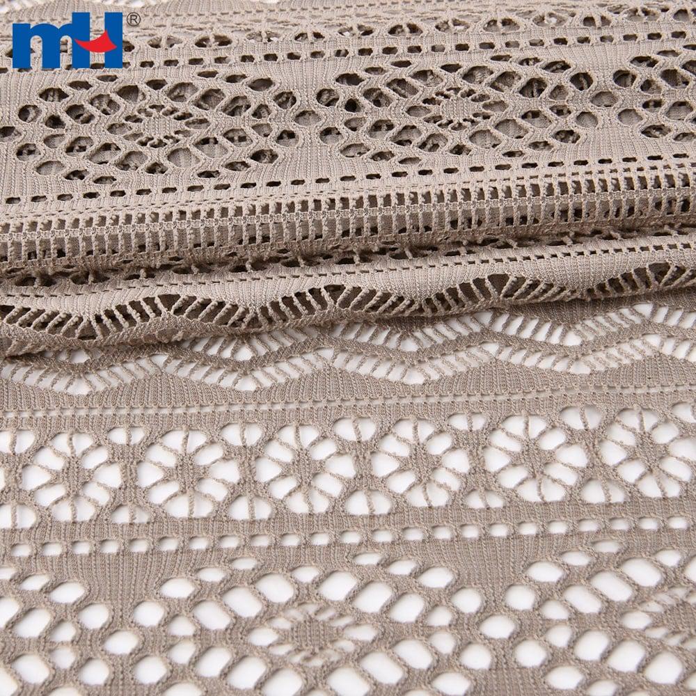 Tissu en dentelle élasthanne