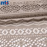 Tissu en dentelle élasthanne
