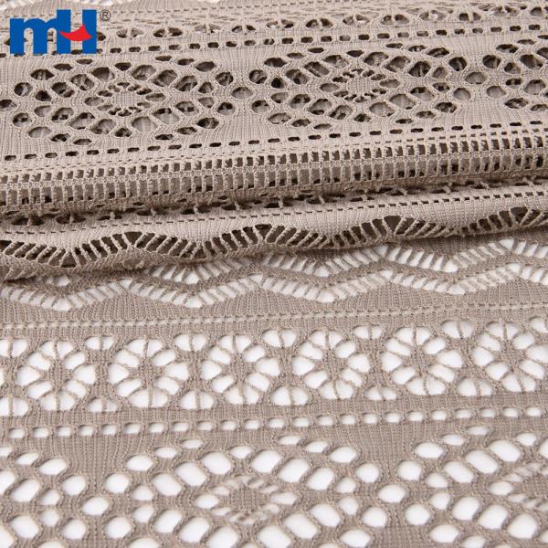 Tissu en dentelle élasthanne