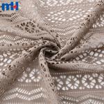 Tissu en dentelle élasthanne