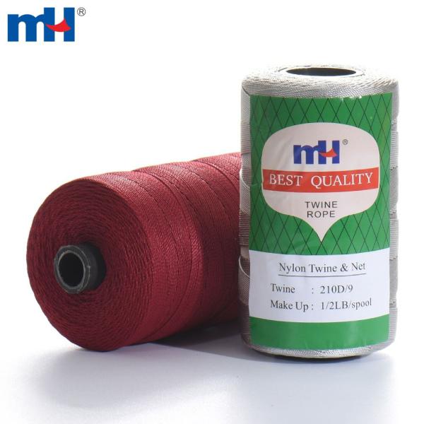 Nylon fishing net and twine