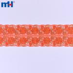 Bordure en dentelle organza