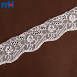 Cotton embroidered lace trim