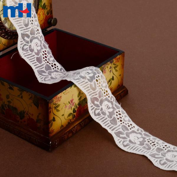 Cotton embroidered lace trim