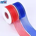 Ruban en organza polyester 1-1/2" (38 mm)