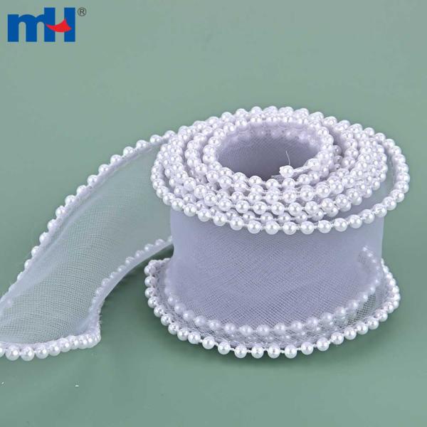 Ruban organza queue de poisson en forme de poire pour emballage cadeau
