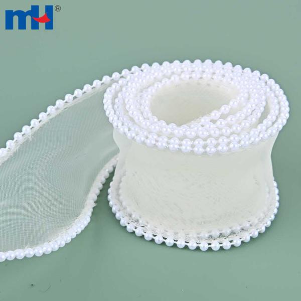 Ruban organza queue de poisson en forme de poire pour emballage cadeau