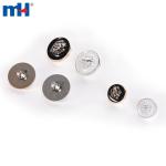 Bouton en plastique premium avec ouverture arrière
