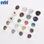 Bouton en plastique premium avec ouverture arrière