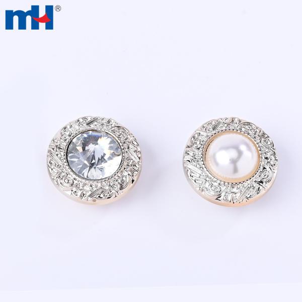 Bouton strass en plastique 40L en gros