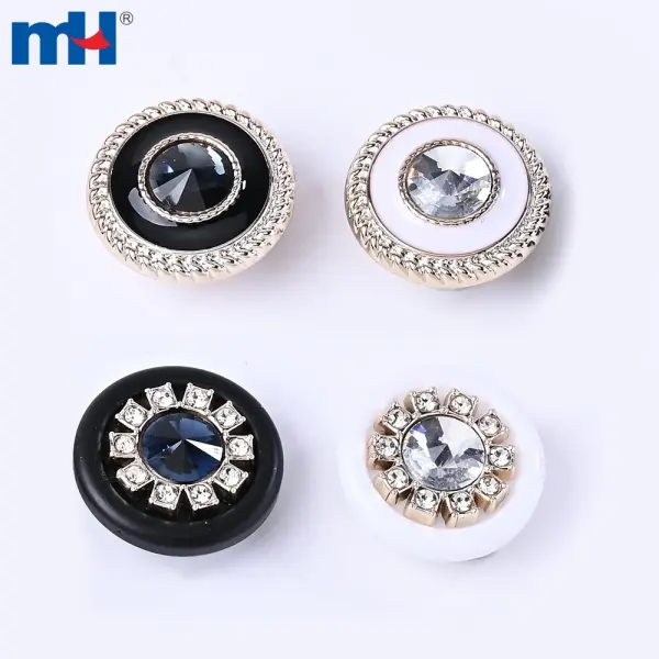 زر حجر الراين البلاستيكي 40 لترًا بالجملة