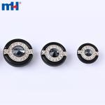 Boutons en plastique strass 28L/34L/40L, vente en gros