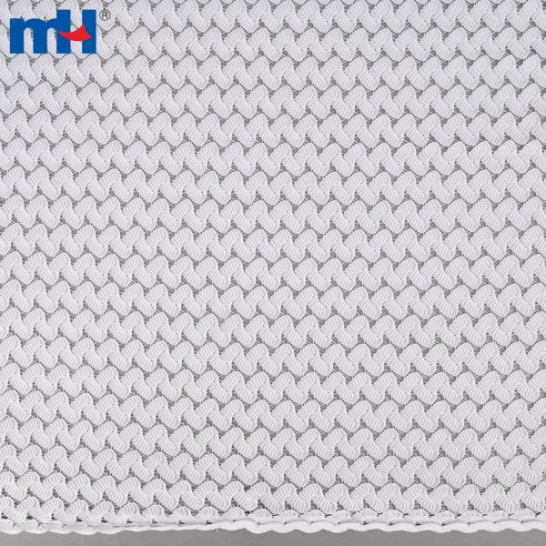 Tessuto di pizzo tricot in poliestere