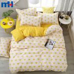 Four-piece bedding set made of polyester fiber
