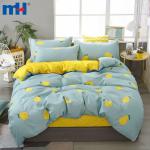 Four-piece bedding set made of polyester fiber