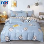 Four-piece bedding set made of polyester fiber